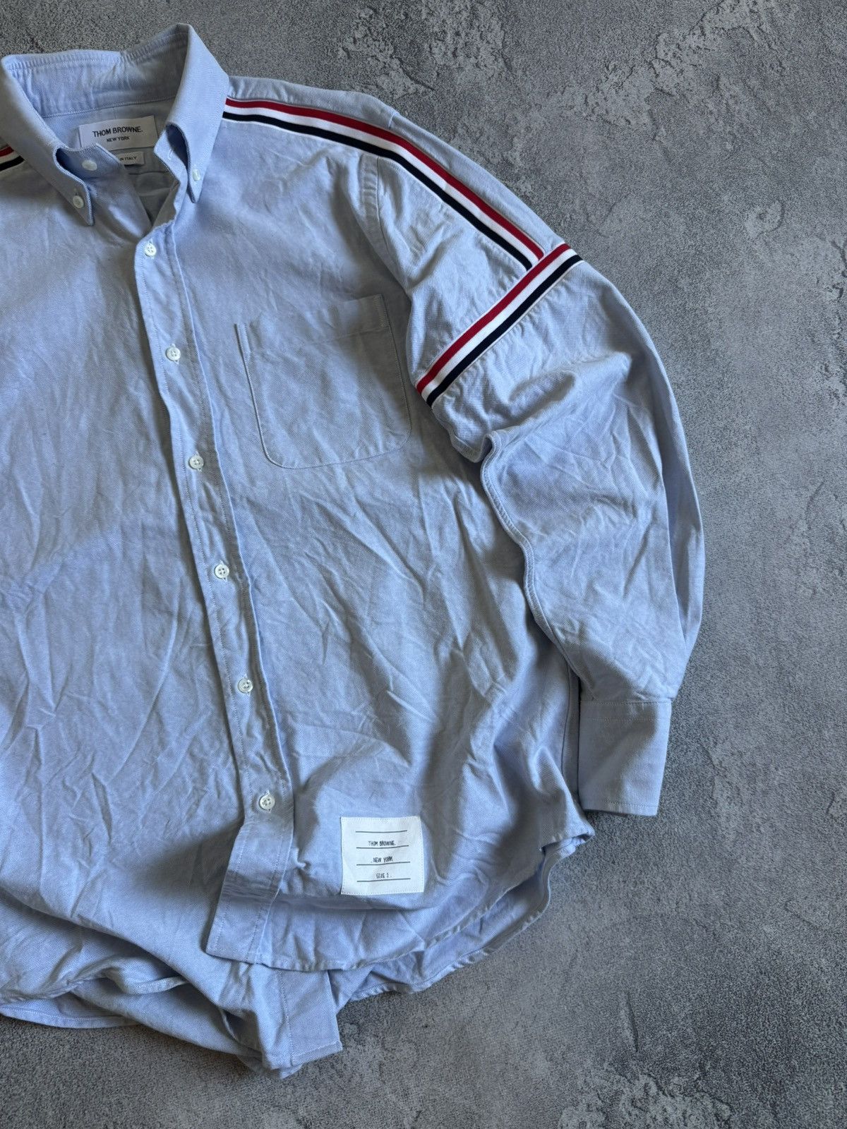 Thom Browne Thom Browne 2/M button up shirt long sleeve old money Size US M / EU 48-50 / 2 - 4 Thumbnail