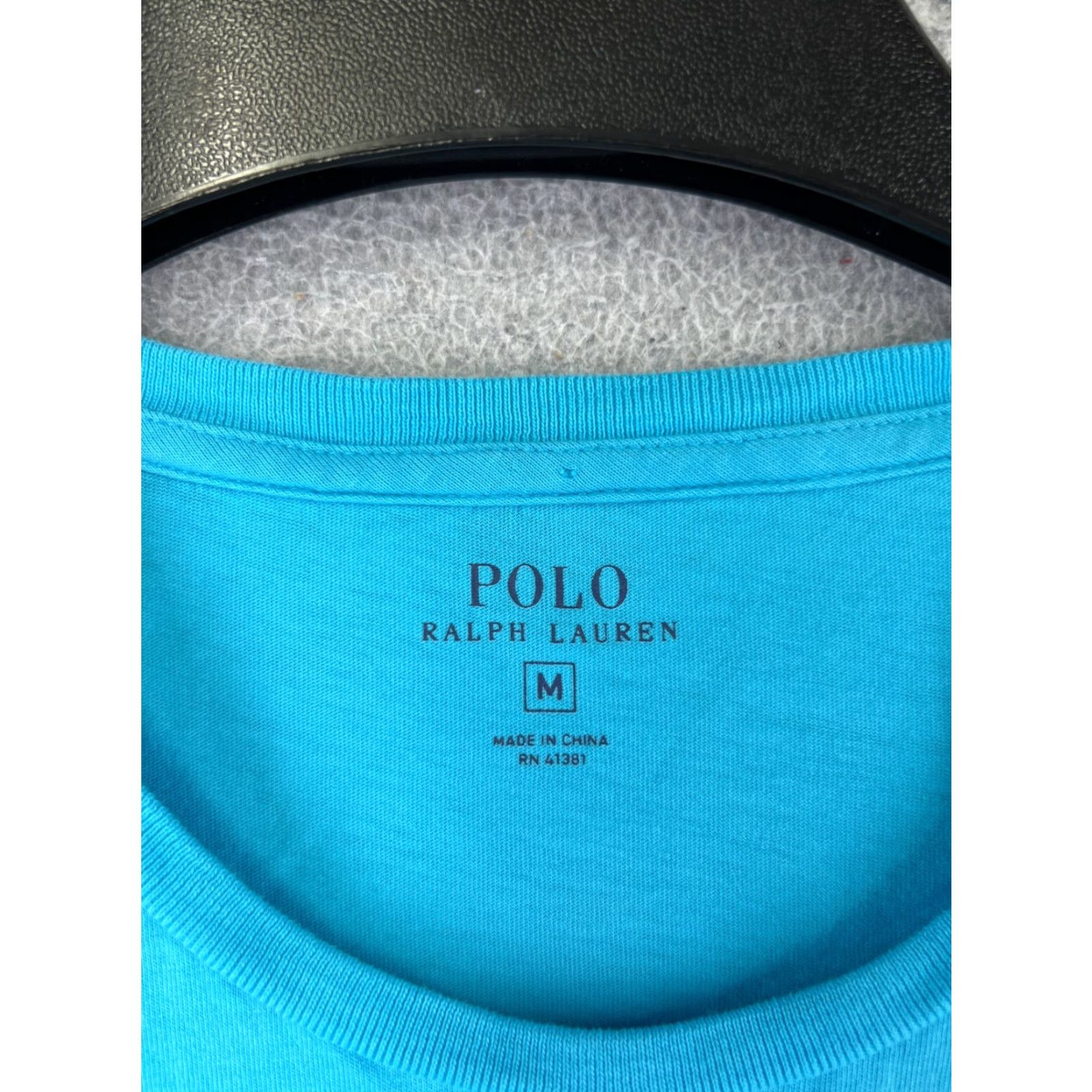 Ralph Lauren Polo Ralph Lauren Shirt Mens Medium Blue 100% Cotton Pony Crew Neck Short Sleeve Size US M / EU 48-50 / 2 - 7 Thumbnail
