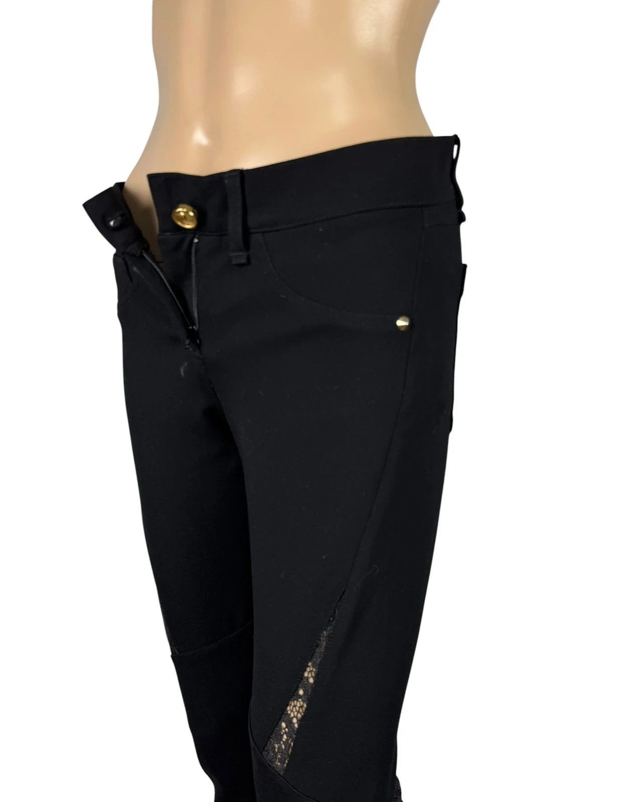 Cavalli Class Cavalli Class Slim Pants with Mesh size IT42 US6 Size 28" / US 6 / IT 42 - 9 Thumbnail