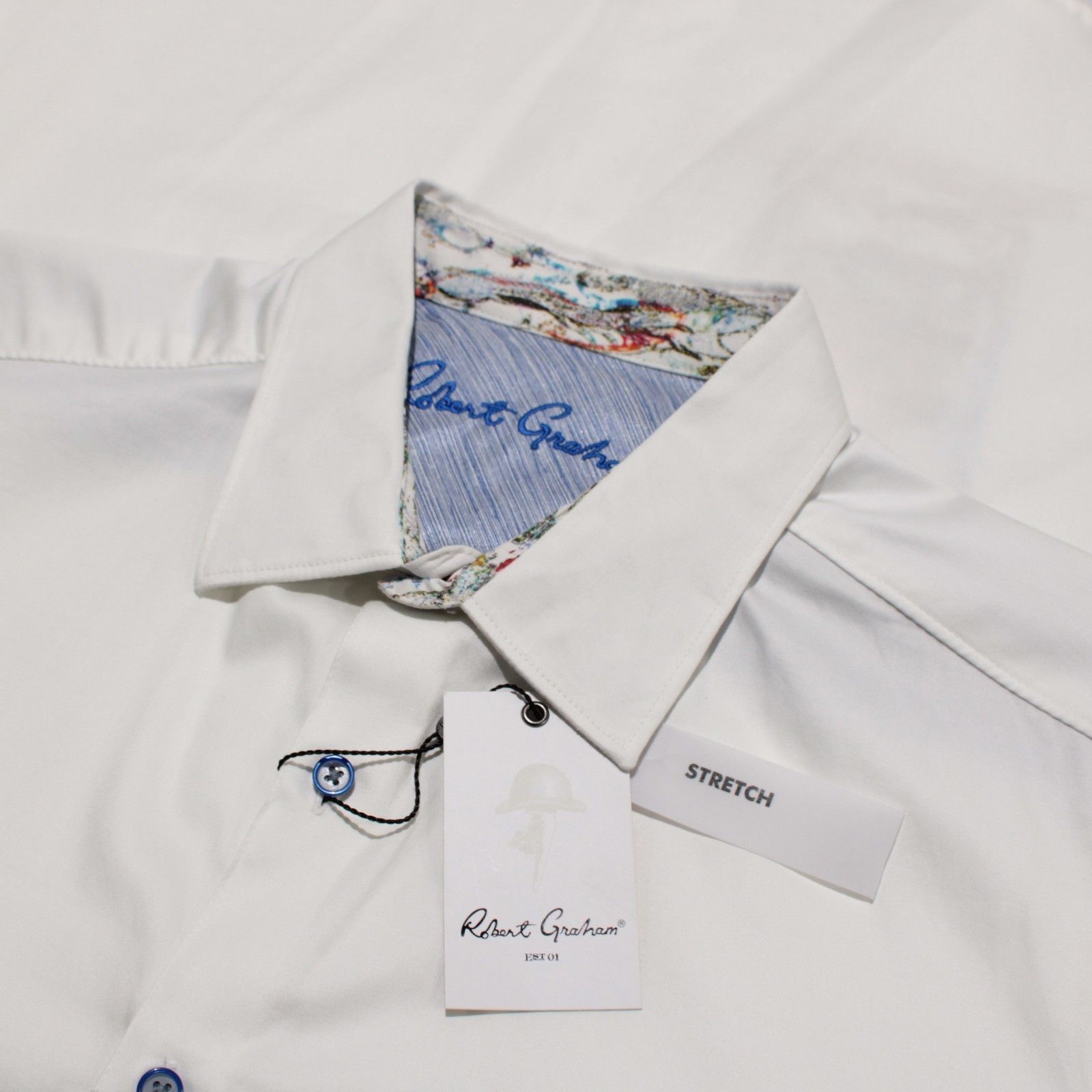 Robert Graham Robert Graham New with tags Shirt Size XL US In White Size US XL / EU 56 / 4 - 1 Thumbnail