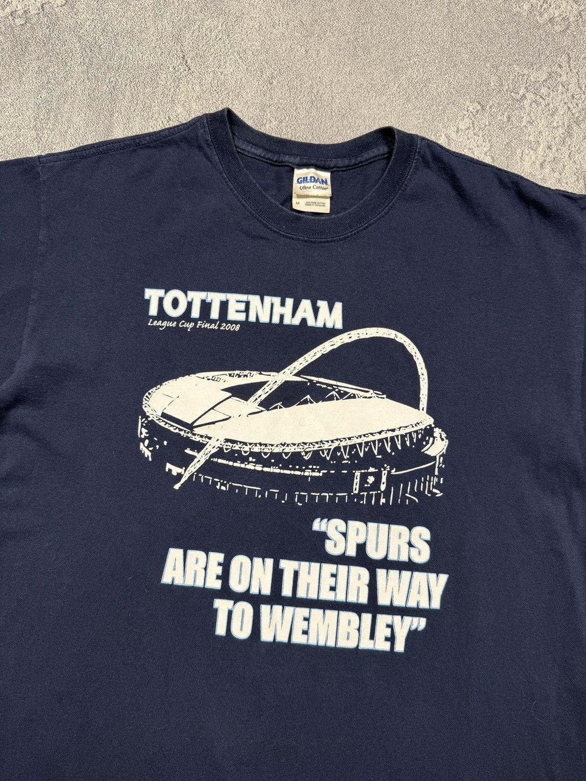 Gildan Tottenham League Cup Final 2008 #08 WEMBLEY Size US M / EU 48-50 / 2 - 3 Thumbnail