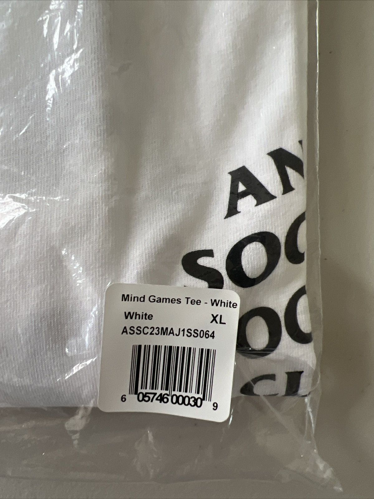 Anti Social Social Club Anti Social Social Club Mind Games Tee Size US XL / EU 56 / 4 - 1 Thumbnail