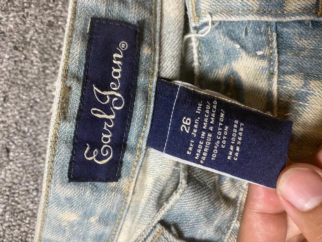 Earl Jeans Earl Jeans Acid Wash Denim Bootcut Pants (149) Size 29" - 5 Thumbnail