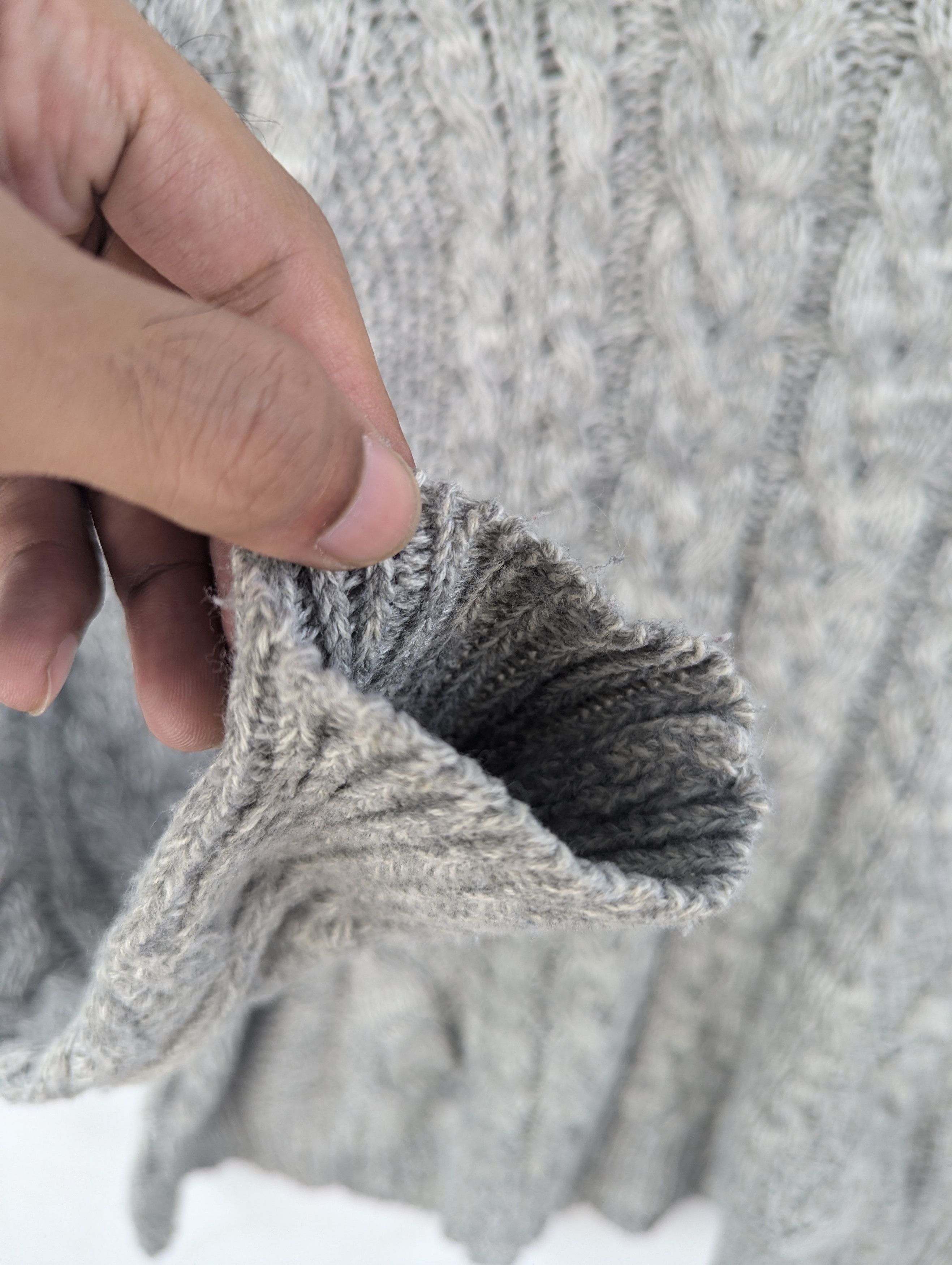 Aran Isles Knitwear × Japanese Brand × Vintage Vintage Knit Sweater Pattern by Raf Raf Size M / US 6-8 / IT 42-44 - 5 Thumbnail