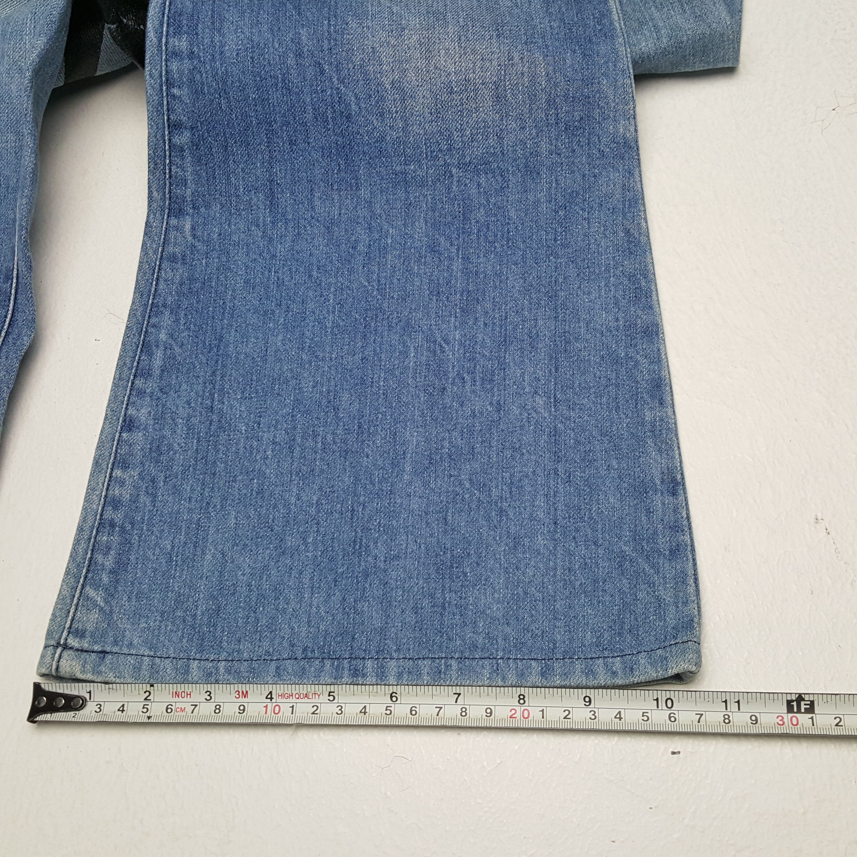 Hysteric Glamour × Japanese Brand × Vintage HYSTERIC GLAMOUR Bootcut Fashion Style Jeans Size 27" / US 4 / IT 40 - 11 Thumbnail