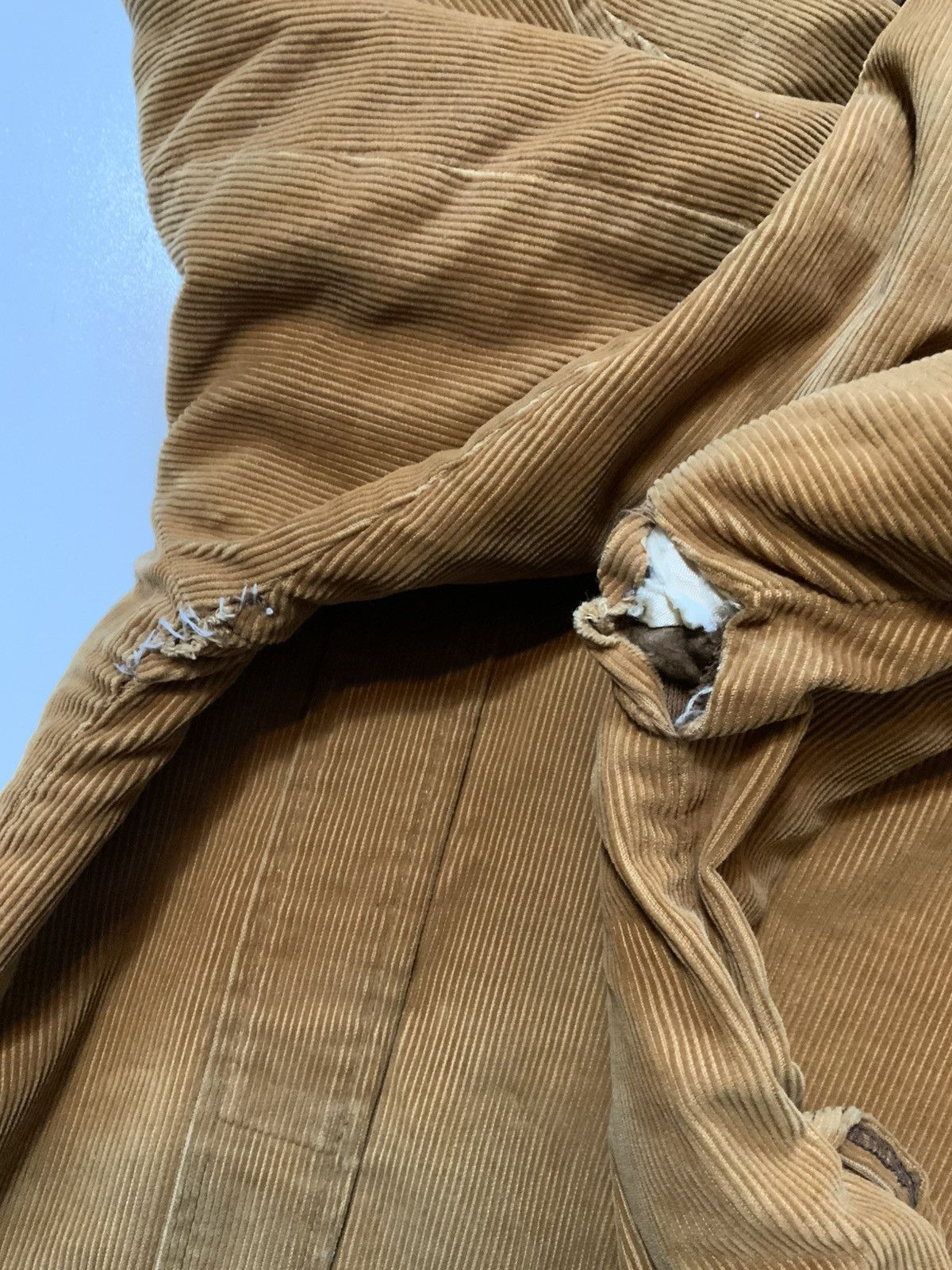 Vintage Vintage 70s Sherpa Line Corduroy Western Leather Button Coat Size US M / EU 48-50 / 2 - 10 Thumbnail