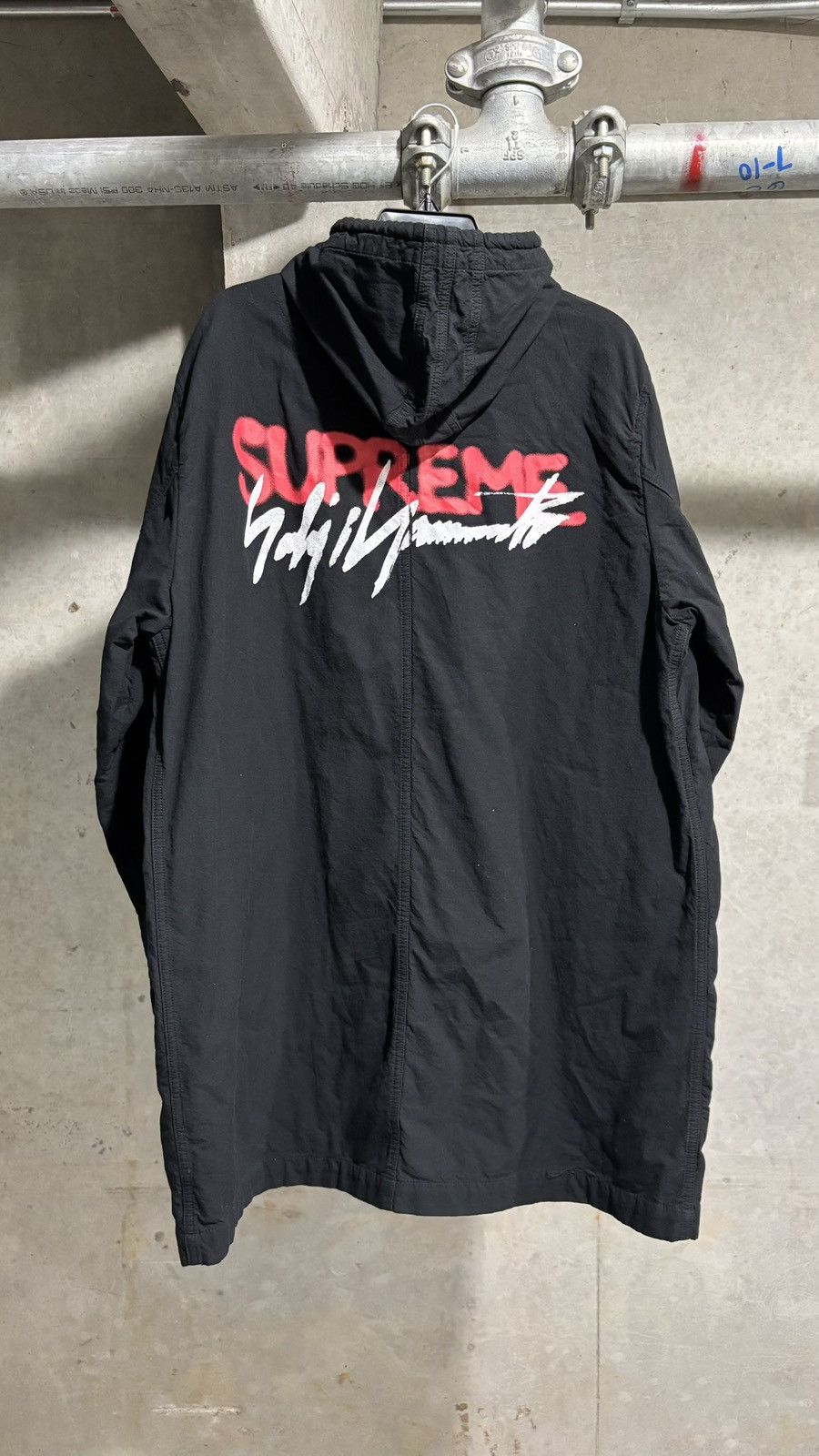 Supreme × Yohji Yamamoto Supreme Yohji Yamamoto Grafitti Parka Size US M / EU 48-50 / 2 - 5 Thumbnail