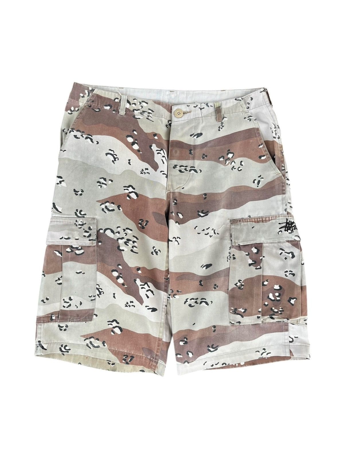 Stussy Vintage Stussy Camo Cargo Short Size US 32 / EU 48 - 7 Thumbnail