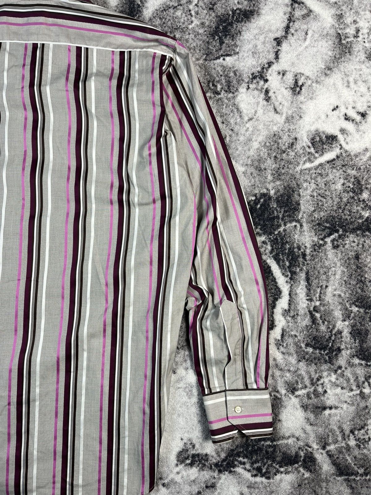Etro Etro Milano Striped Button Up Shirt XL Size US XL / EU 56 / 4 - 12 Thumbnail