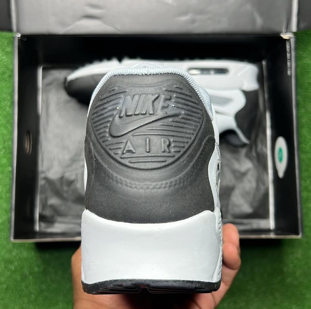 Nike Nike Air Max 90 Premium SE Wolf Grey Anthracite Cool Grey Size US 9 / EU 42 - 5 Thumbnail