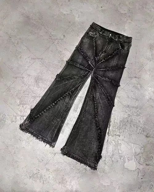 VIBE Vintage raw edge high waist skinny jeans Size US 32 / EU 48 - 5 Thumbnail