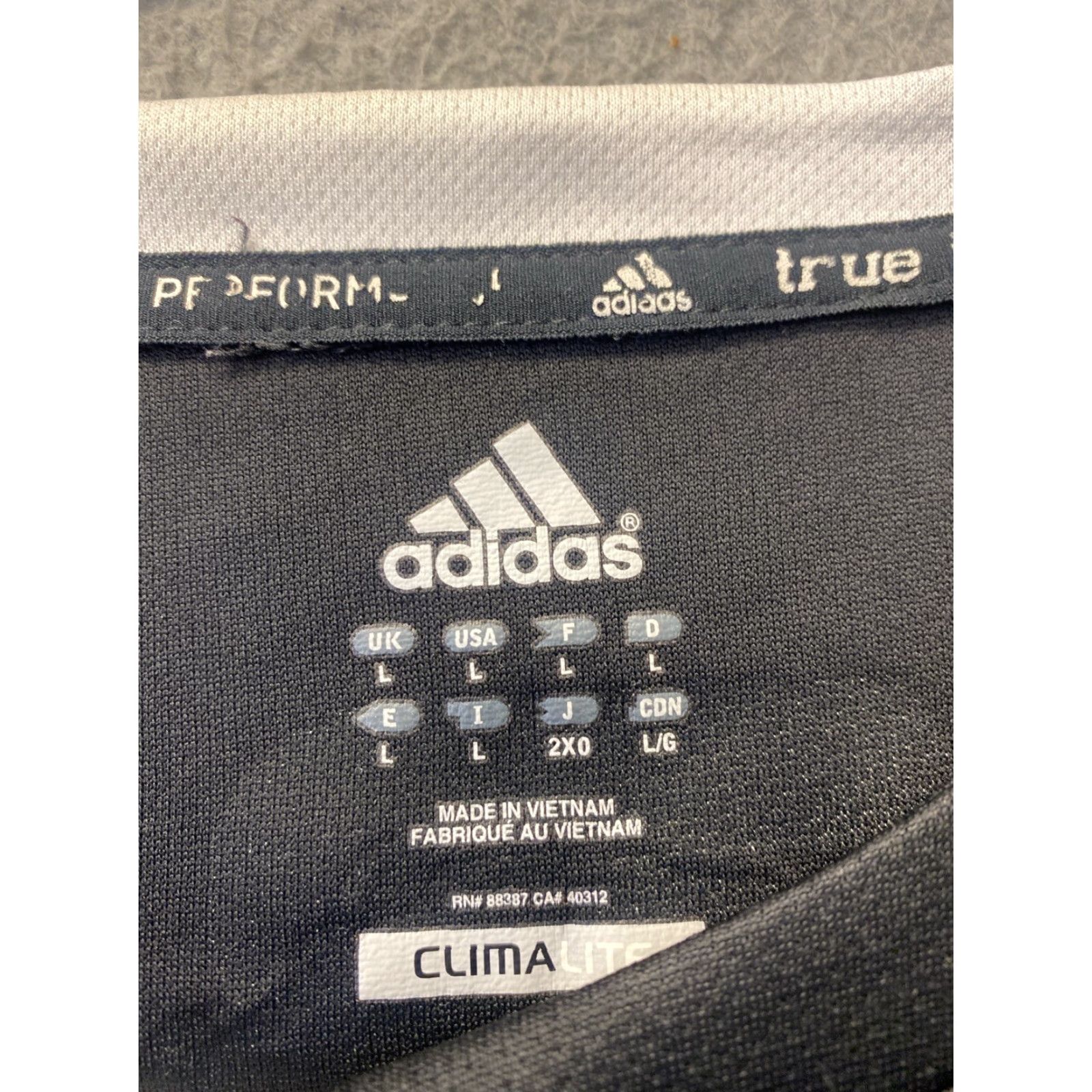 Adidas Adidas Men’s Short Sleeve T-Shirt Large Black Polyester Stretch Regular Crew Neck Stangs 36-85 Size US L / EU 52-54 / 3 - 3 Thumbnail