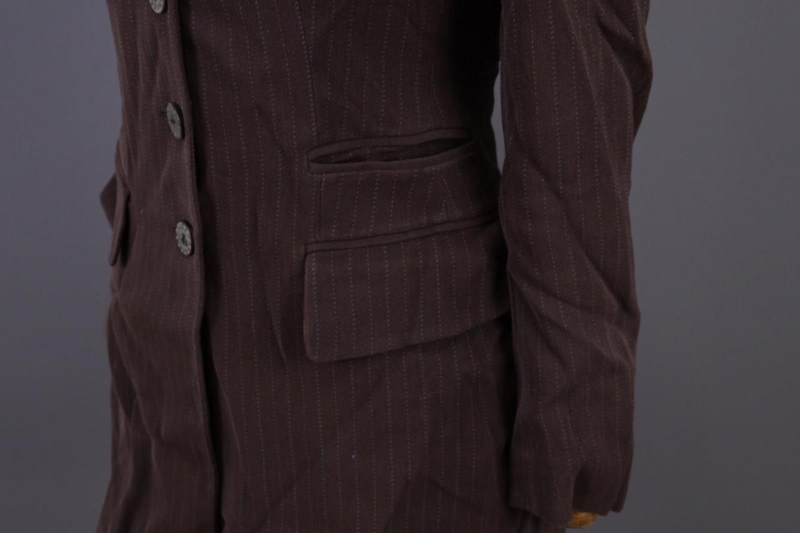 Escada Escada Elements Brown Single Blazer Coat Jacket Size 34 Size M / US 6-8 / IT 42-44 - 12 Thumbnail