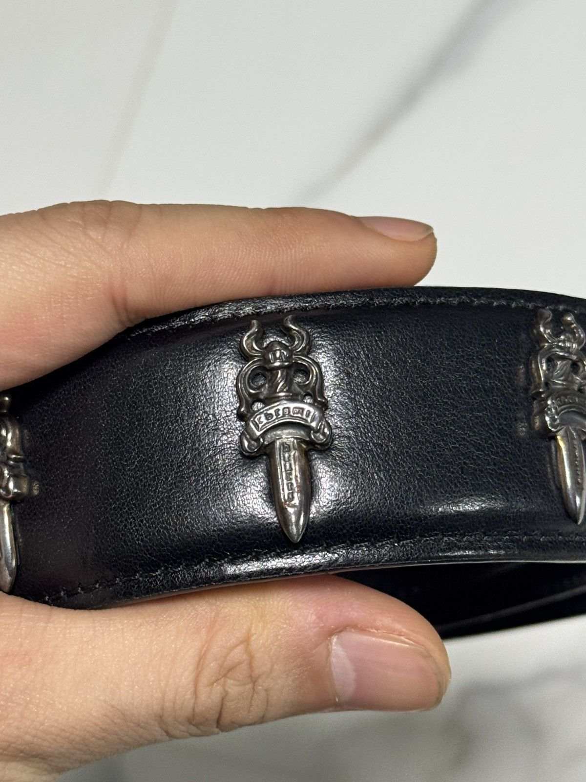 Chrome Hearts Chrome hearts loaded dagger belt strap Size 34 - 7 Thumbnail