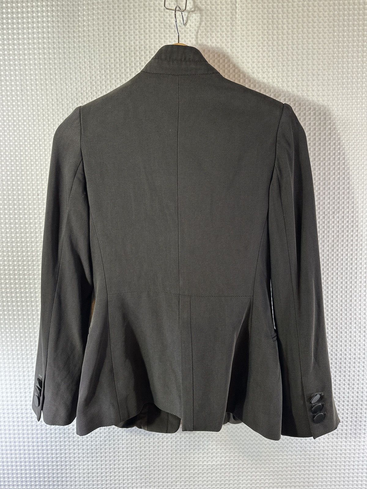 Giorgio Armani Giorgio Armani Vintage Double Breasted Ribbed Blazer Size XS / US 0-2 / IT 36-38 - 2 Thumbnail