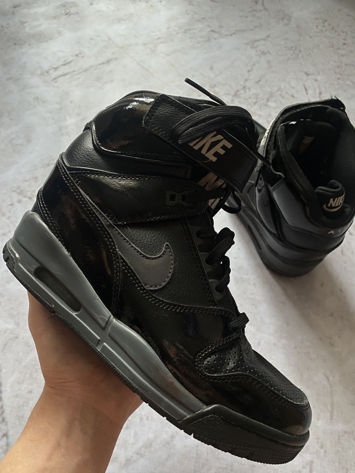 Nike × Vintage Nike Air Revolution Hi-Top Sneakers Y2k Isabel Marant style Size US 9 / IT 39 - 1 Thumbnail