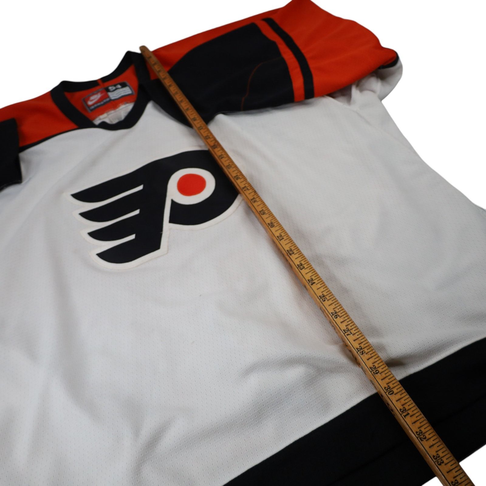 NHL × Nike × Vintage Vintage 90s Nike Philadelphia Flyers Authentic Jersey Size US XXL / EU 58 / 5 - 10 Thumbnail