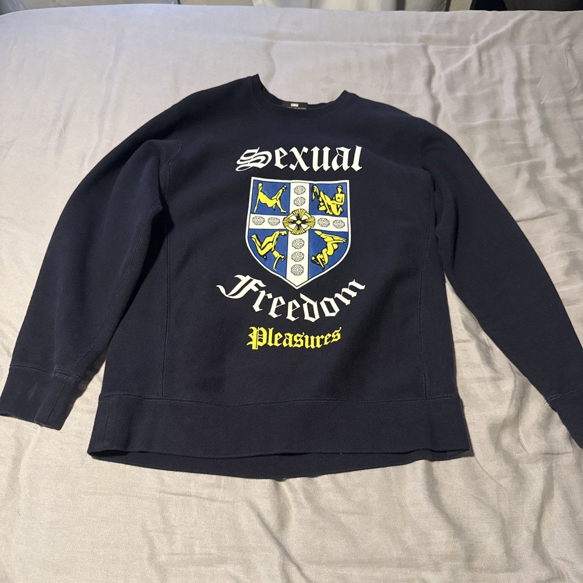 Pleasures Pleasures “Sexual Freedom” Sweater Size US L / EU 52-54 / 3 - 1 Thumbnail