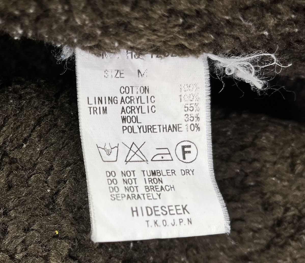 Vintage Vintage Hide and Seek Shearling Sherpa Military Jacket Size US M / EU 48-50 / 2 - 8 Thumbnail