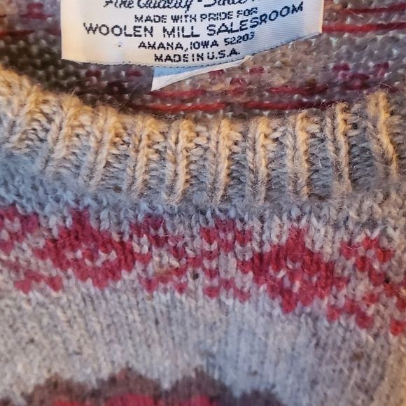 Vintage Amana Vintage Wool Hunter Long Slv Crew Neck Sz. M Sweater Size US M / EU 48-50 / 2 - 4 Thumbnail