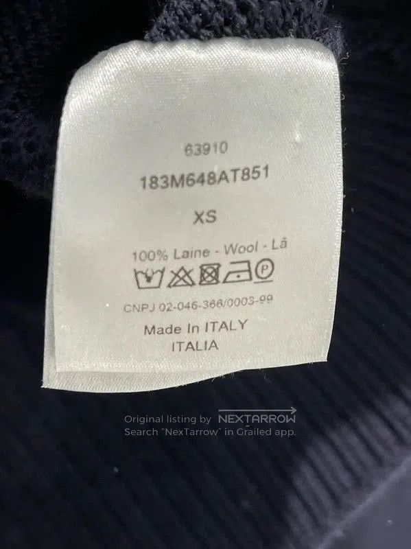 Dior Dior Women's Winter Blue Wool Sweater . Size XS / US 0-2 / IT 36-38 - 6 Thumbnail