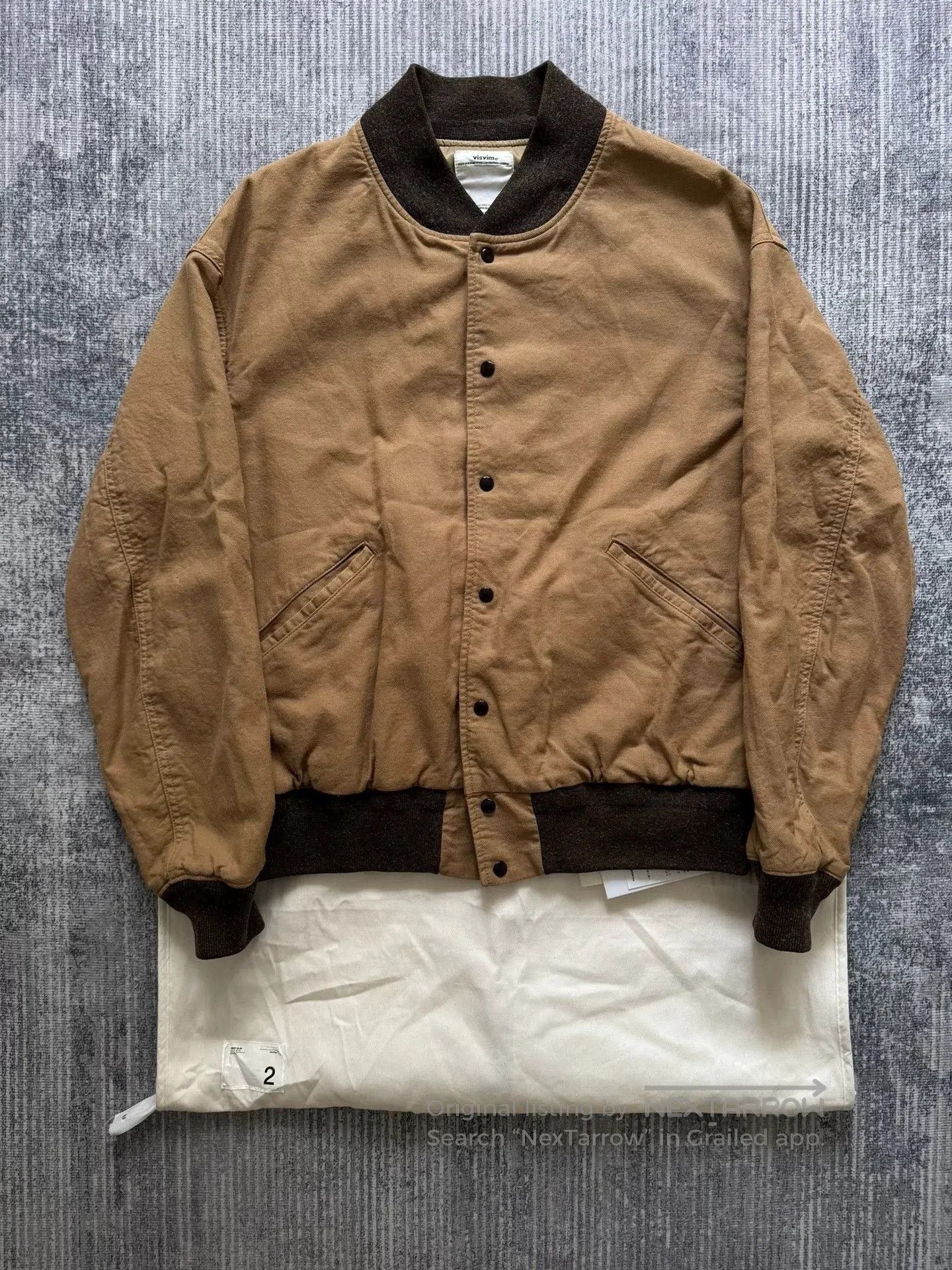 Visvim VISVIM VARSITY SB JKT (WOOL) | Grailed