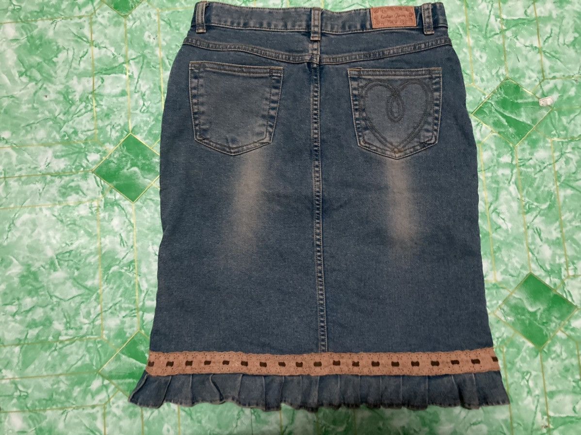 Designer × LIZ LISA Liz Lisa Skirts Washed jeans Size 28" / US 6 / IT 42 - 2 Thumbnail