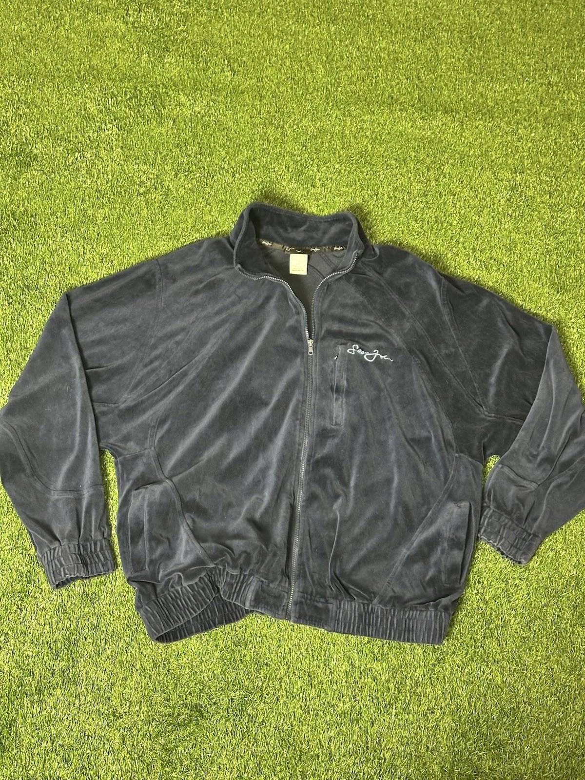 Designer Sean John Velour Track Jacket Blue XXL Size US XXL / EU 58 / 5 - 1 Thumbnail