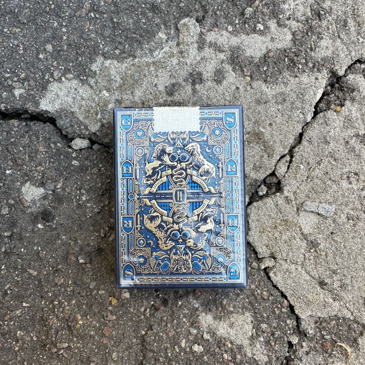 Trendt Vision Vintage Harry Potter Playing Cards 2021 Ravenclaw Size ONE SIZE - 2 Thumbnail