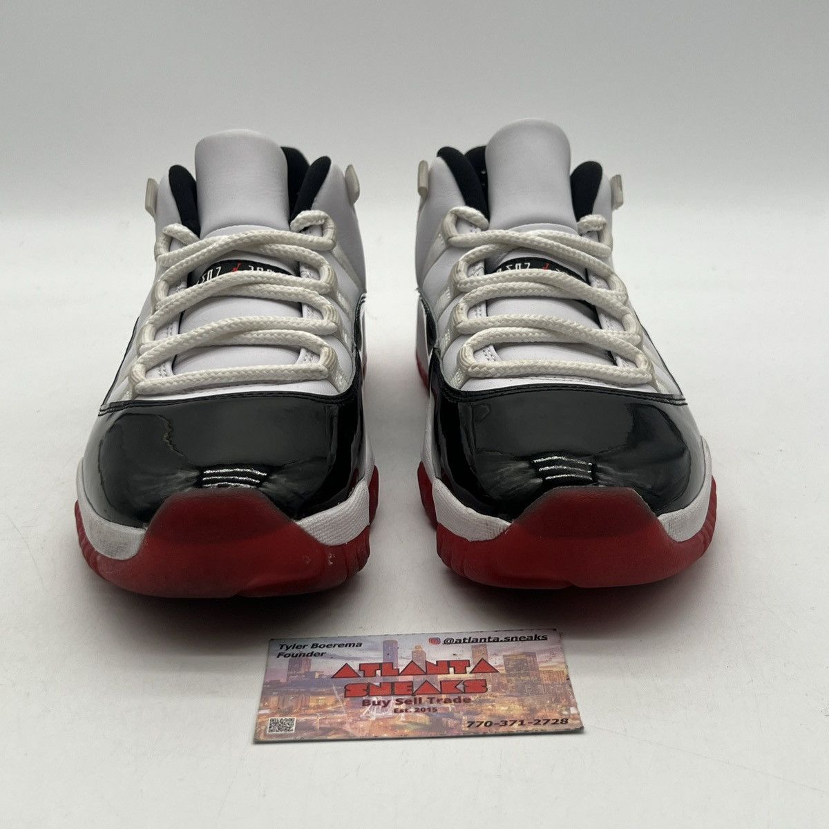 Jordan Brand Air Jordan 11 Low concord bred Size US 8.5 / EU 41-42 - 2 Thumbnail