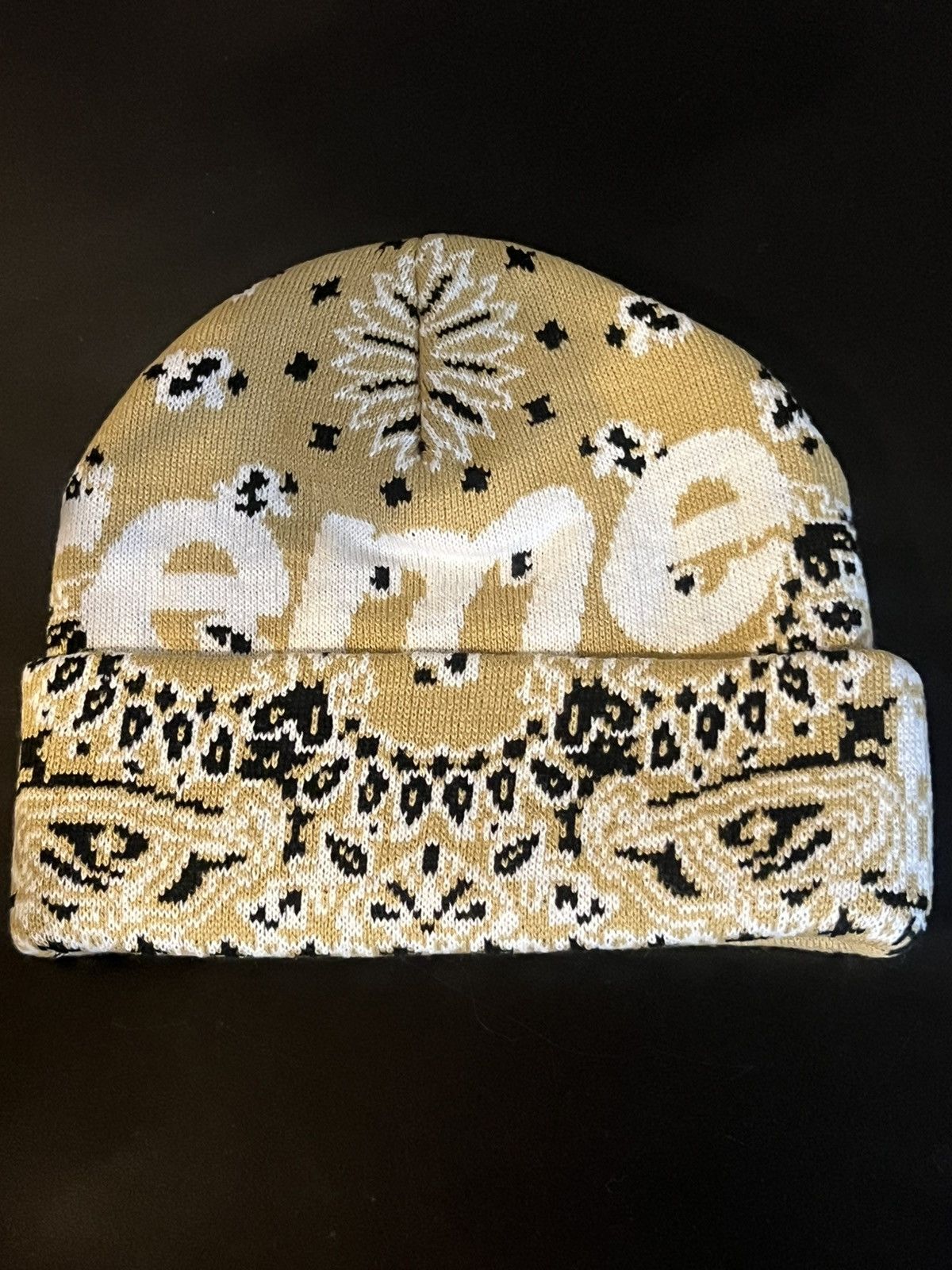 Supreme Supreme Bandana Big Logo Beanie Size ONE SIZE - 2 Thumbnail