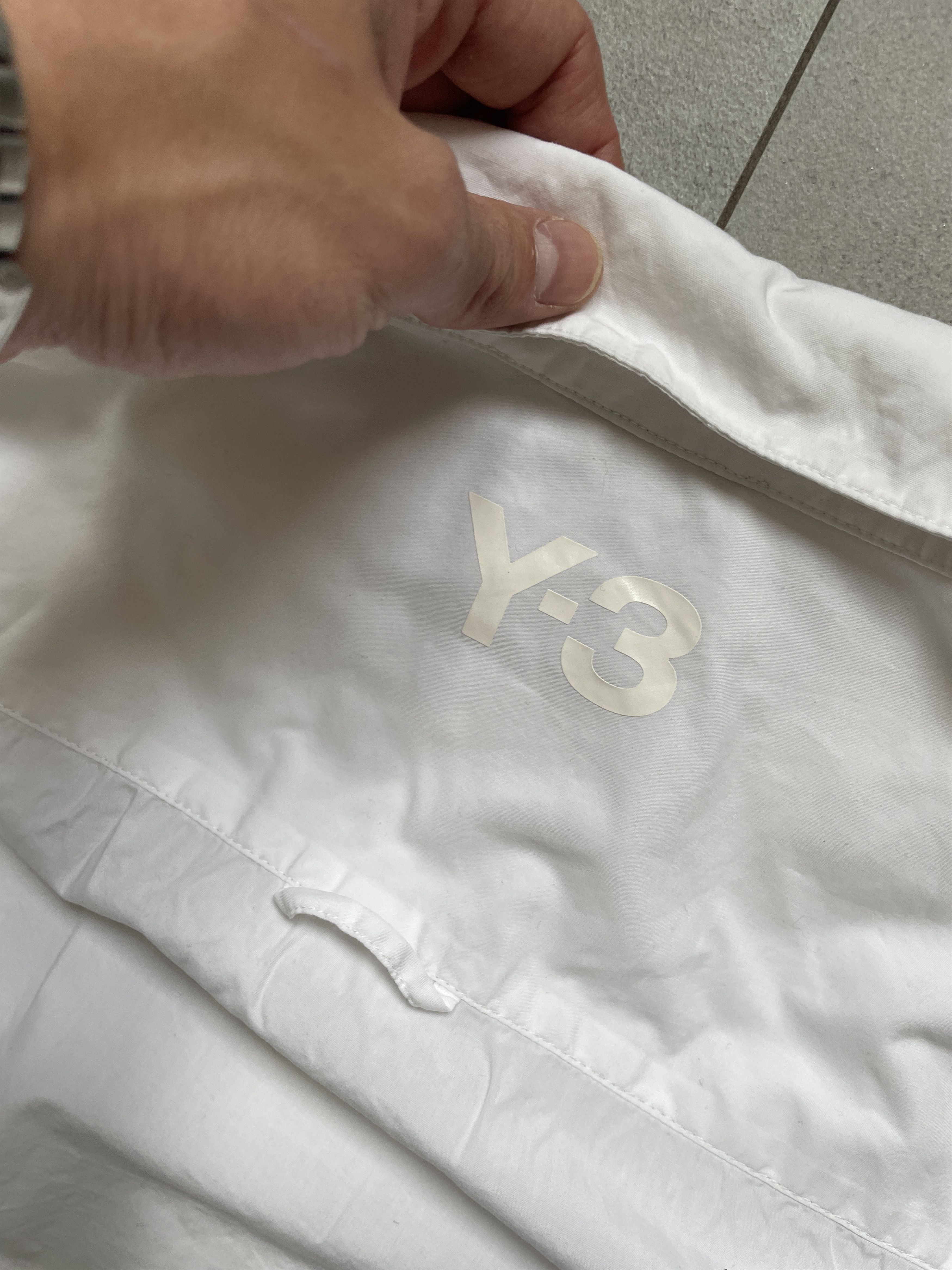 Yohji Yamamoto Y2K Y3 ADIDAS X YOHJI YAMAMOTO WHITE LONG FIT SHIRT Size US XXL / EU 58 / 5 - 8 Thumbnail