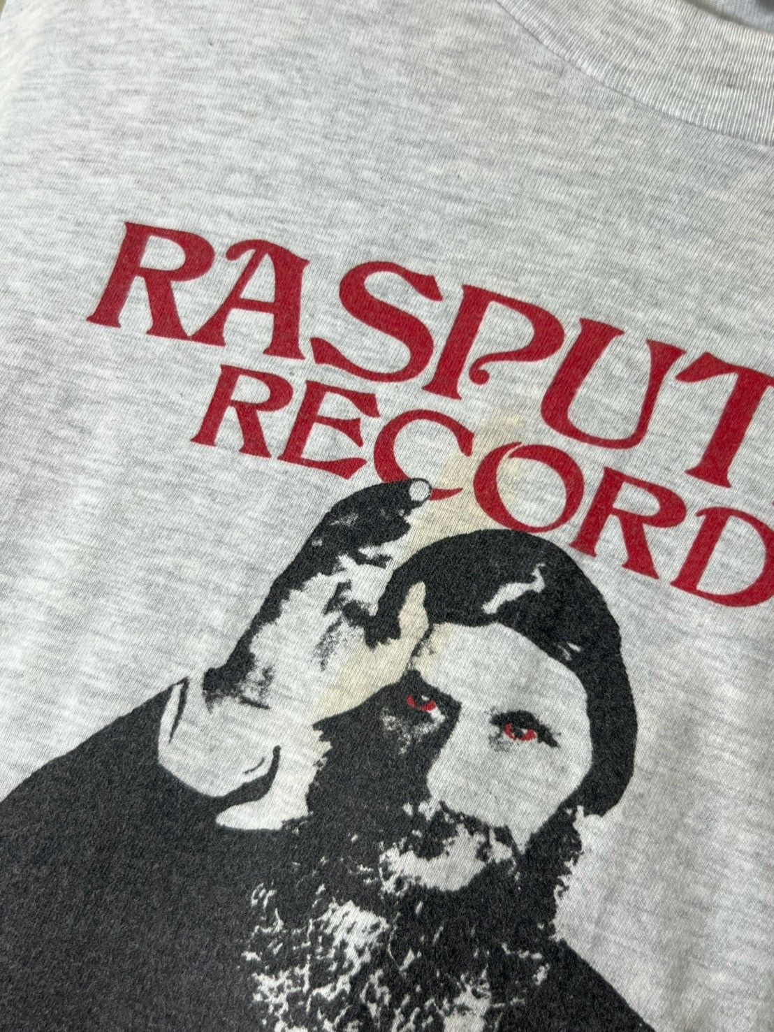 Band Tees × Vintage Vintage 90's Rasputin's Records shirt bnz01 Size US XXL / EU 58 / 5 - 6 Thumbnail