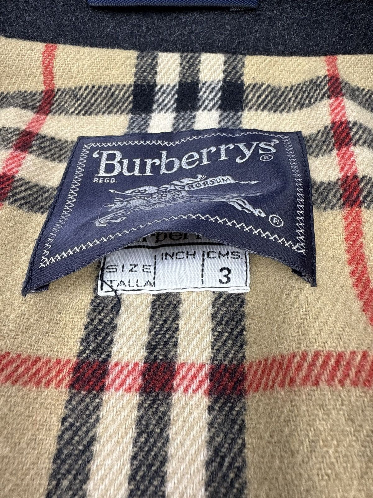 Burberry Burberry heavy coat black & grey Size US M / EU 48-50 / 2 - 15 Thumbnail