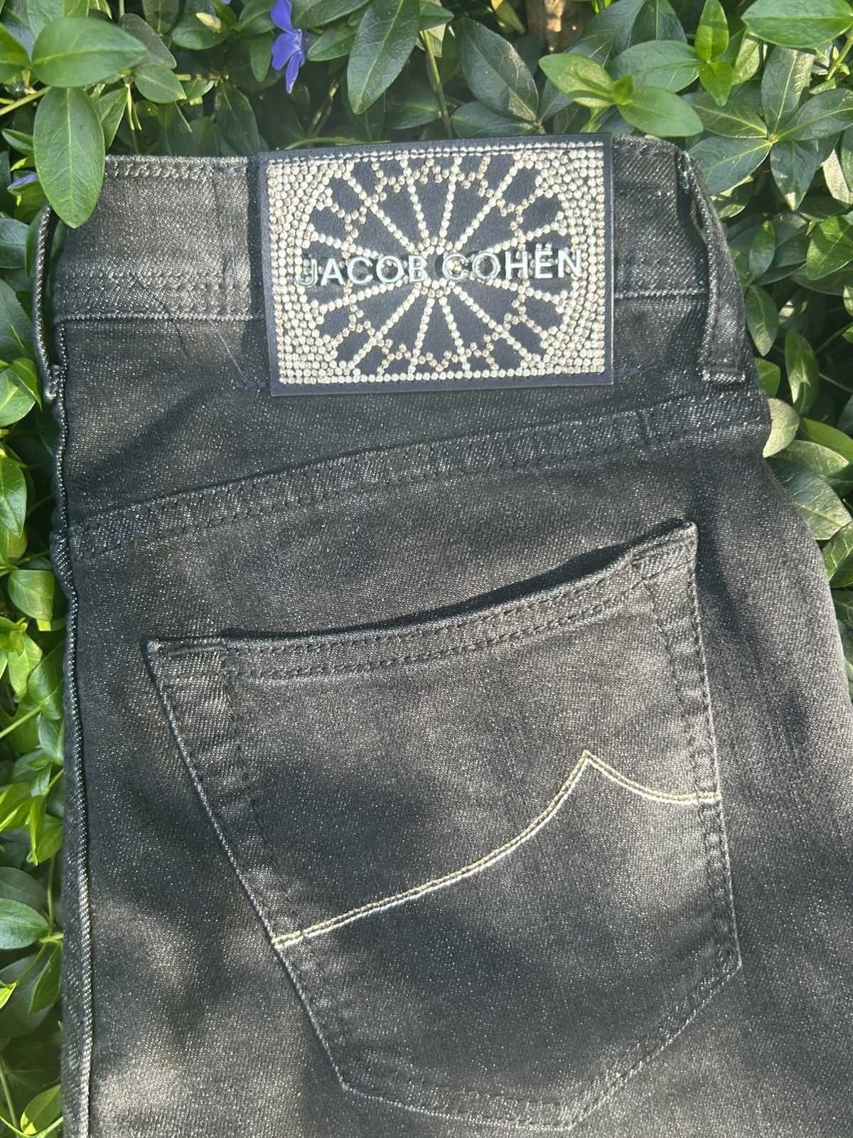Jacob Cohen Jacob Cohën Bard Luxury Denim Jeans 31 Dark Wash Italy Size US 31 - 2 Thumbnail