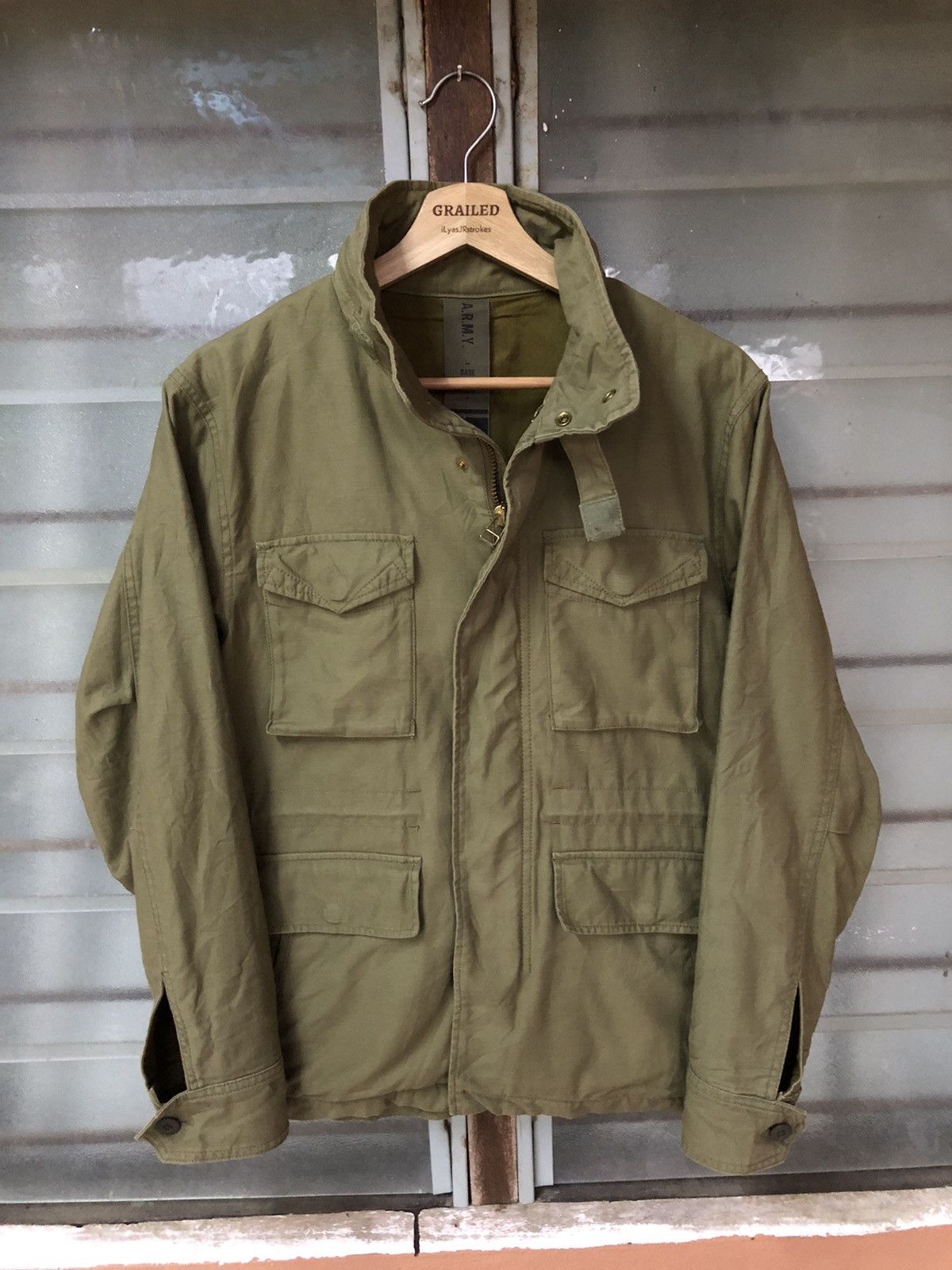 If Six Was Nine × Journal Standard Vintage ARMY Base Exchange Store Military Jacket Size US S / EU 44-46 / 1 - 2 Thumbnail