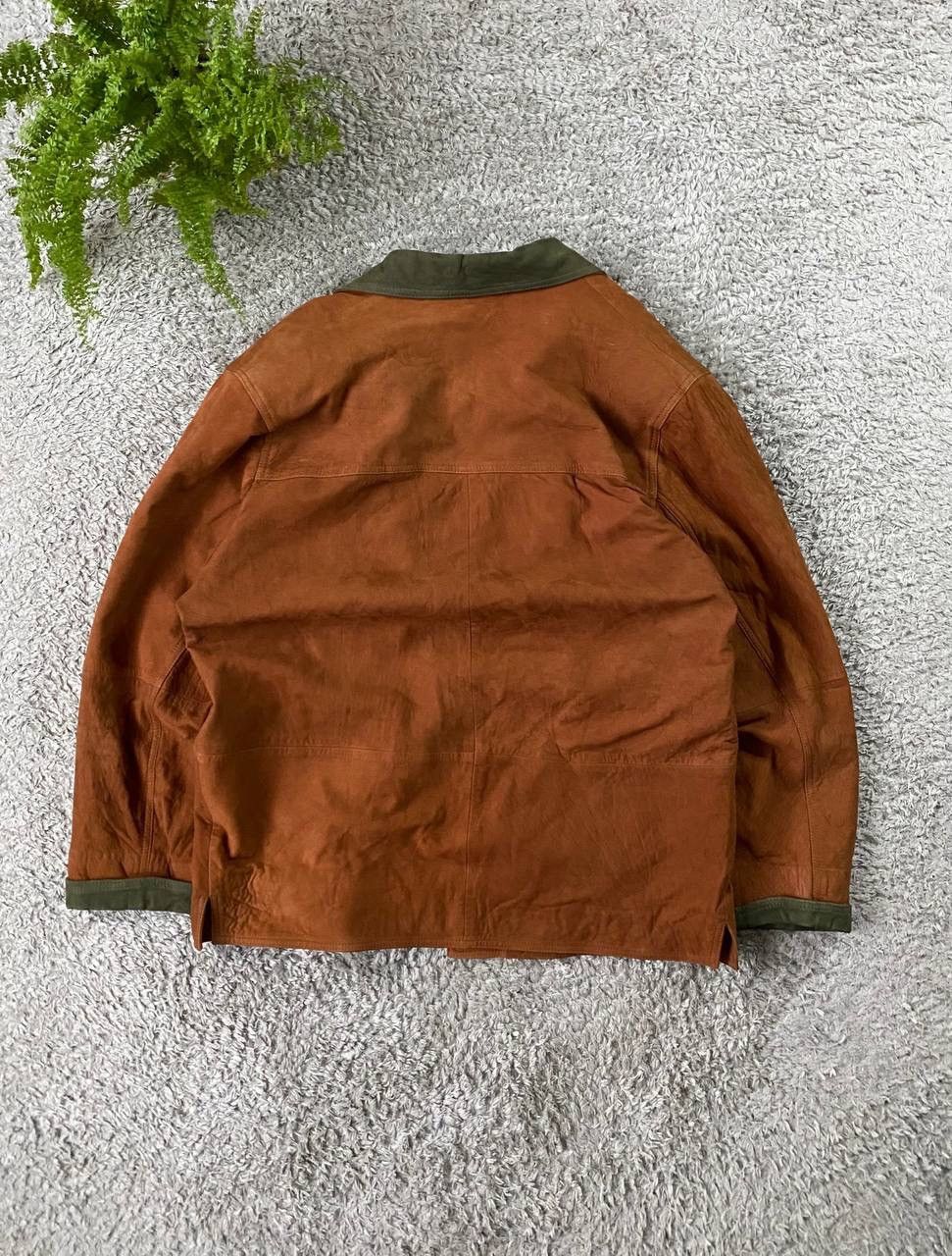Valentino × Vintage 90s Valentino Coat Vintage Luxury Leather Streetwear Rare Size US L / EU 52-54 / 3 - 11 Thumbnail