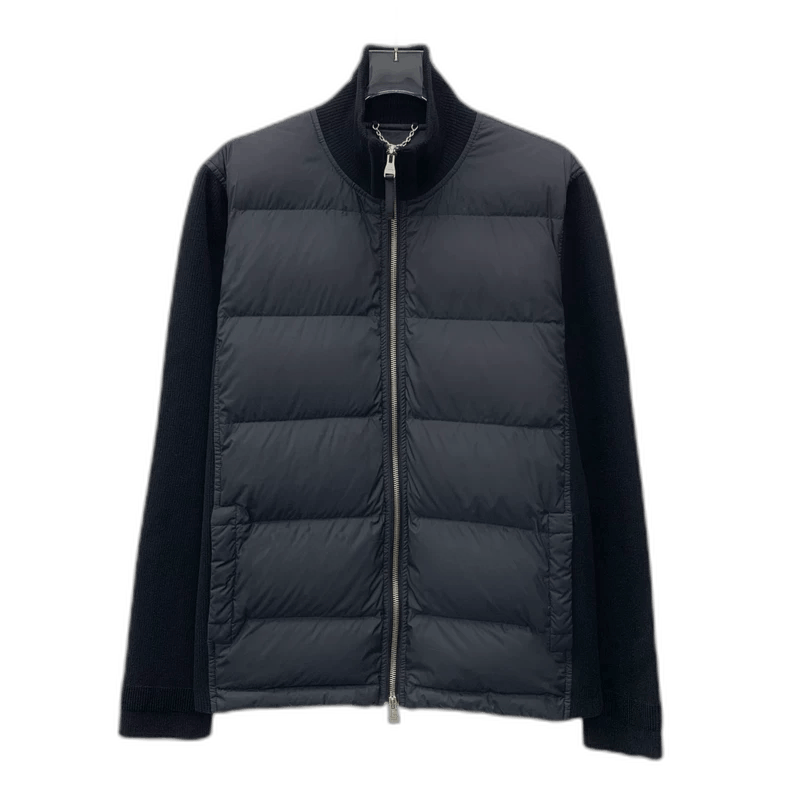 Louis Vuitton Louis Vuitton Black Wool Zip-Up Long Sleeve Jacket Size US S / EU 44-46 / 1 - 1 Thumbnail