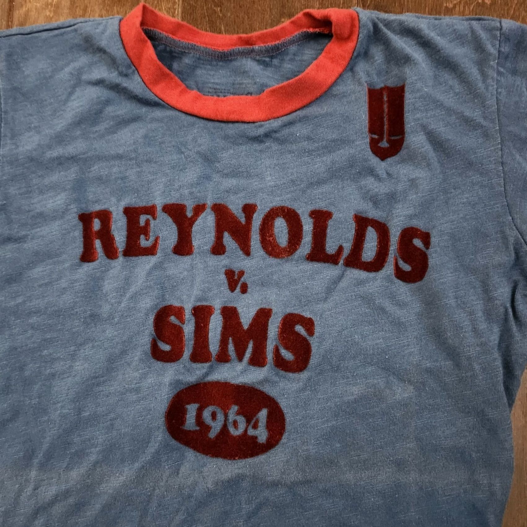 Vintage Ringer Shirt Wxs M Blue Red Size M / US 6-8 / IT 42-44 - 4 Thumbnail