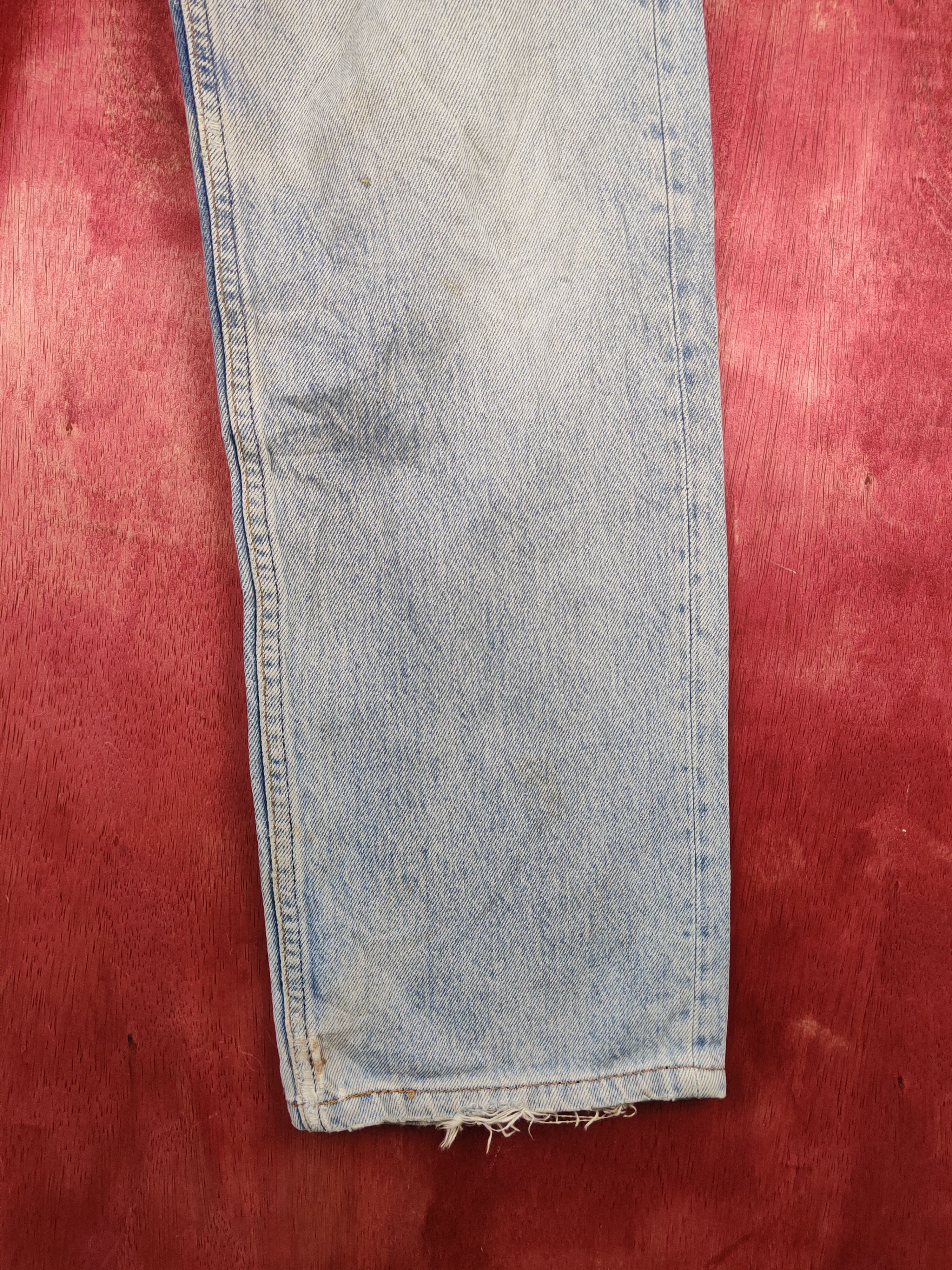 Levi's Levi's Blue Faded Distressed Ripped Jeans #S1653 Size US 30 / EU 46 - 7 Thumbnail