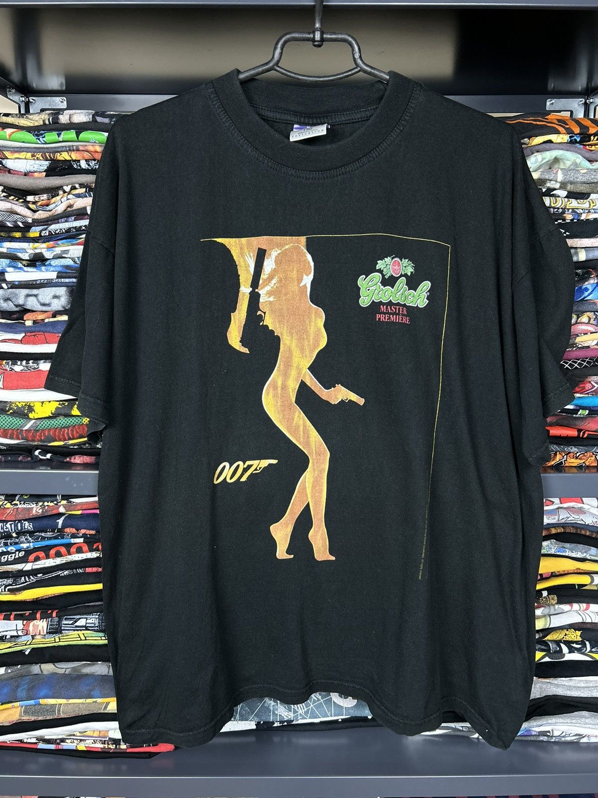 トップス Betty Boop 007 James Bond PARODY TEE Betty Boop 007 James Bond PARODY TEE