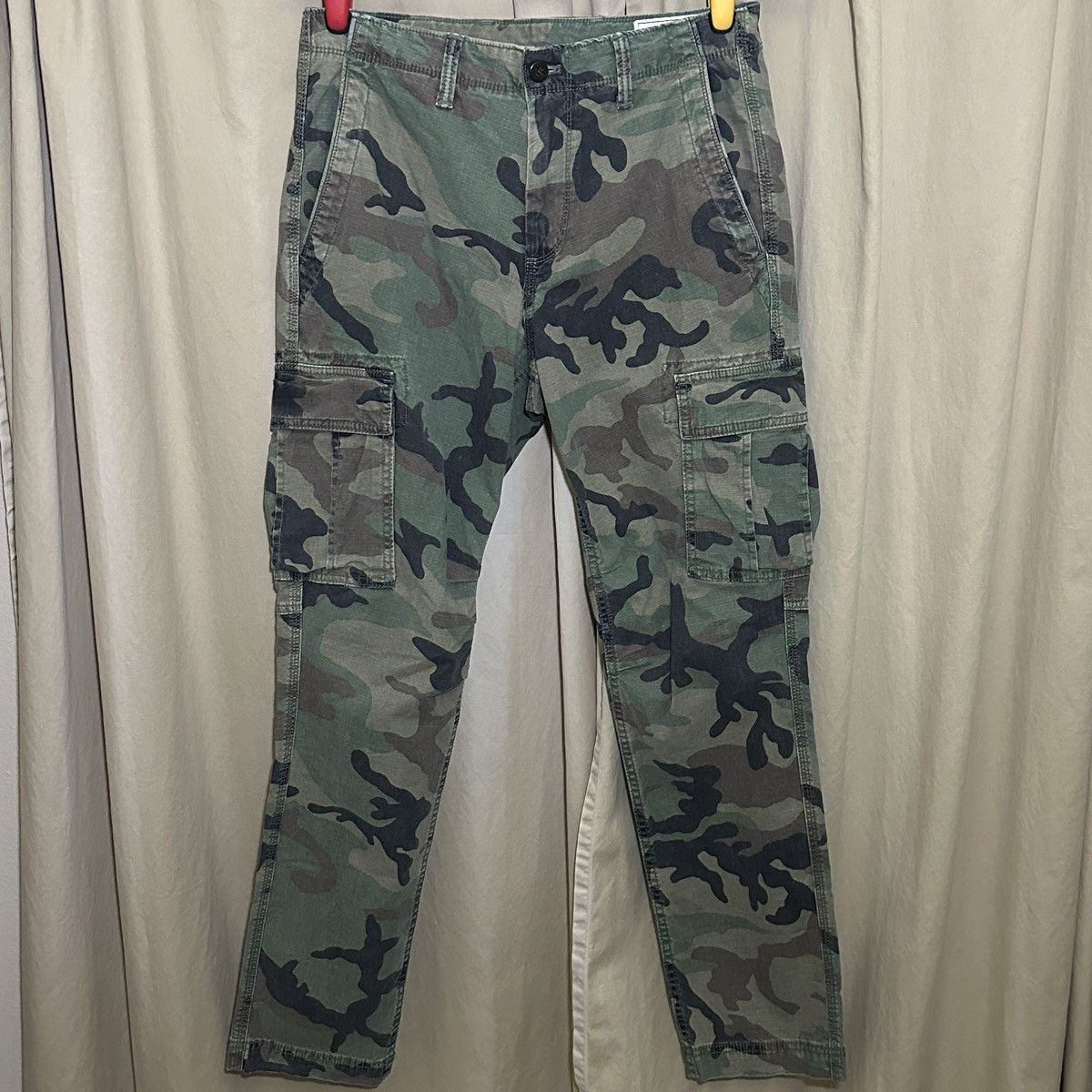 Gap Gap Cargo Pants Green Camo 30x30 Size US 30 / EU 46 - 1 Thumbnail