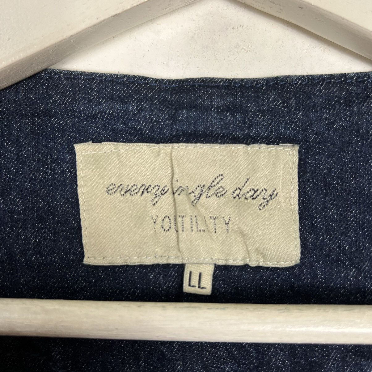 Japanese Brand 🔥 YOUTILITY DENIM WORK CHORE JACKET Size US L / EU 52-54 / 3 - 13 Thumbnail