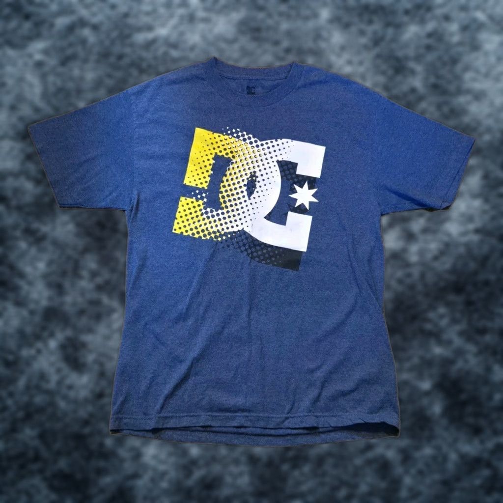 Vintage VINTAGE DC Shoes Shirt Men's L Blue 90s Rob Dyrdek Graphic Print T-Shirt Size US L / EU 52-54 / 3 - 1 Thumbnail