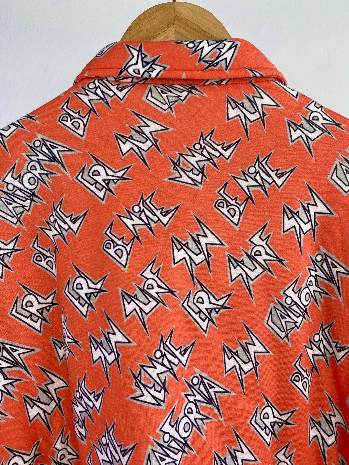 ERL ERL “Be Nice” Orange Cotton Over Shirt Size US L / EU 52-54 / 3 - 10 Thumbnail