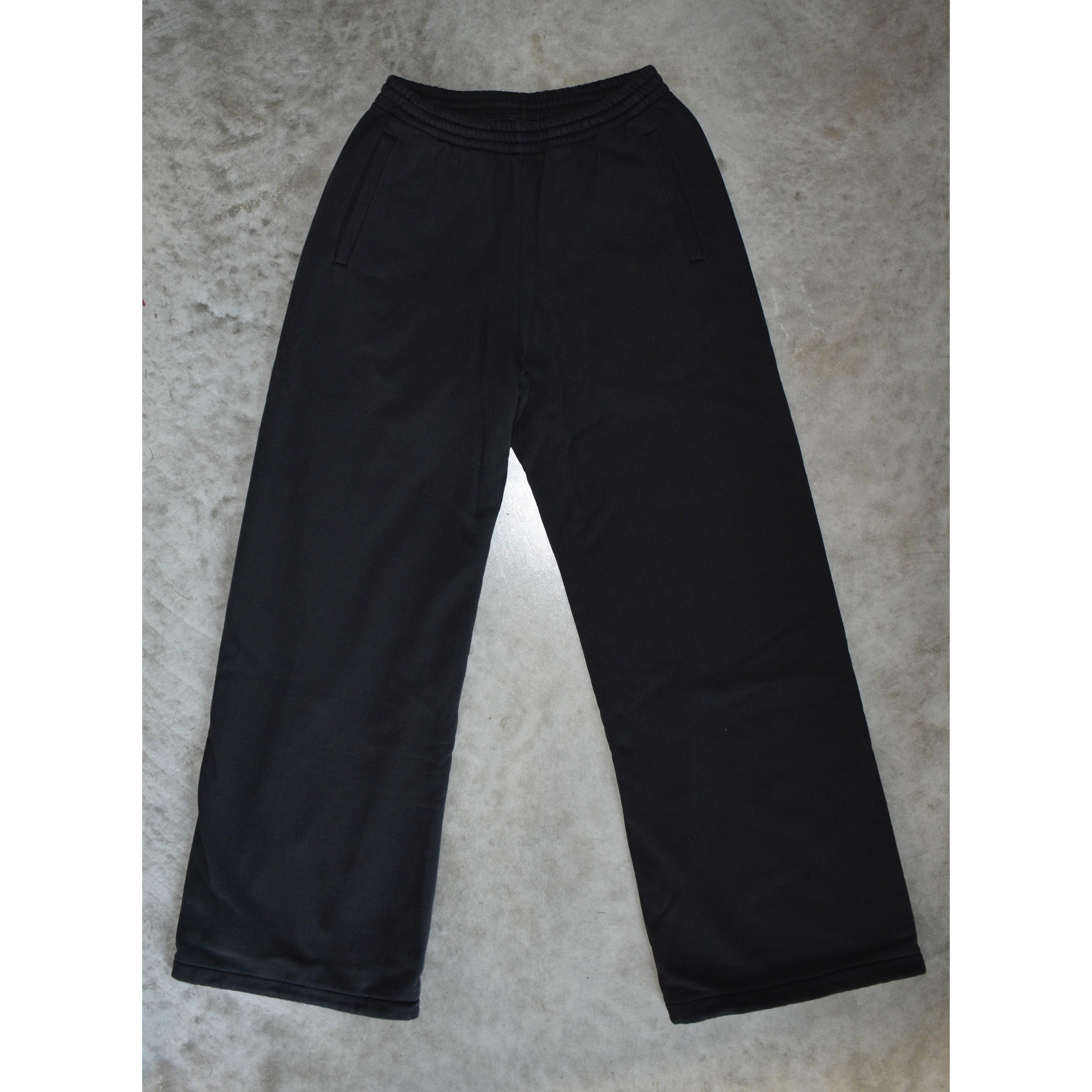 image of Yeezy Gap Wide Leg Double Layered Pants Size S in Black, Men's