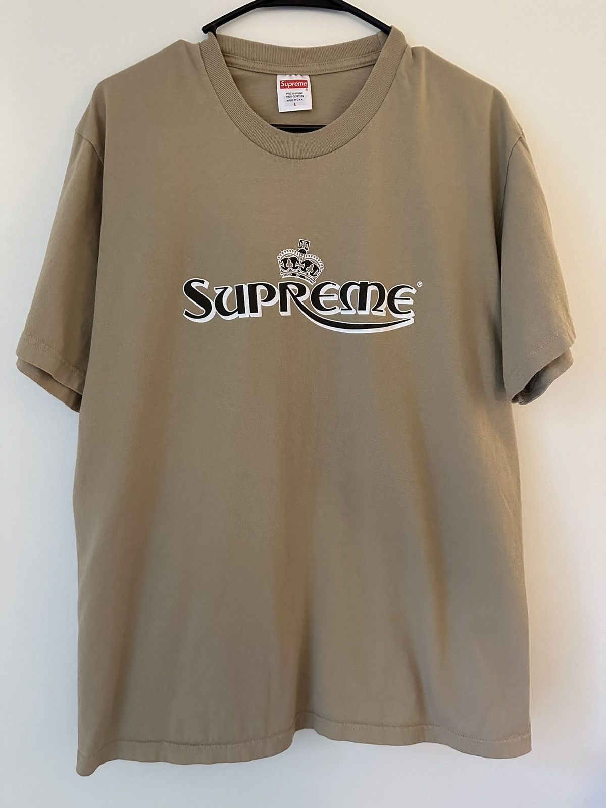 Supreme Supreme Crown Tee Size US L / EU 52-54 / 3 - 1 Thumbnail