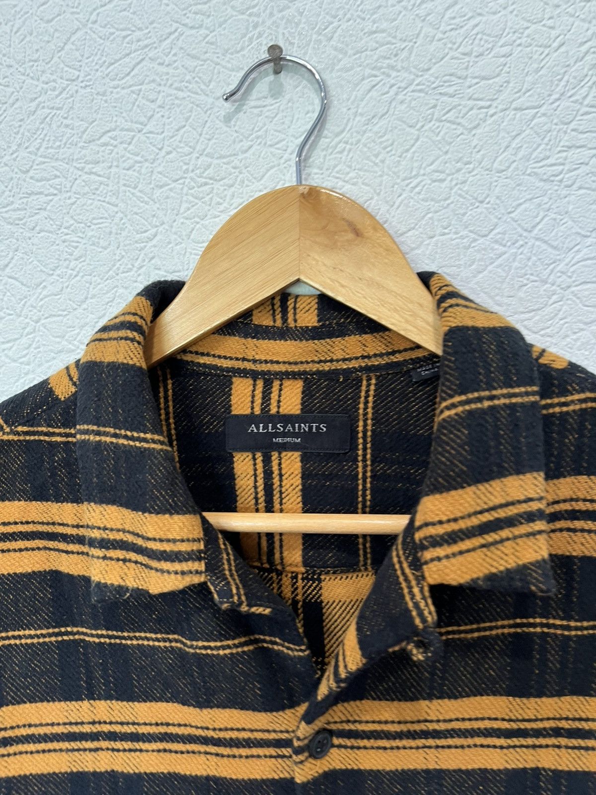 Allsaints Allsaints Button Up Shirt Overshot Striped Size US M / EU 48-50 / 2 - 3 Thumbnail