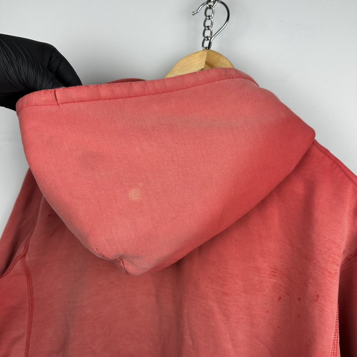 Nike Vintage Nike PSG Distressed Crazy Faded Zip Hoodie Size US M / EU 48-50 / 2 - 18 Thumbnail