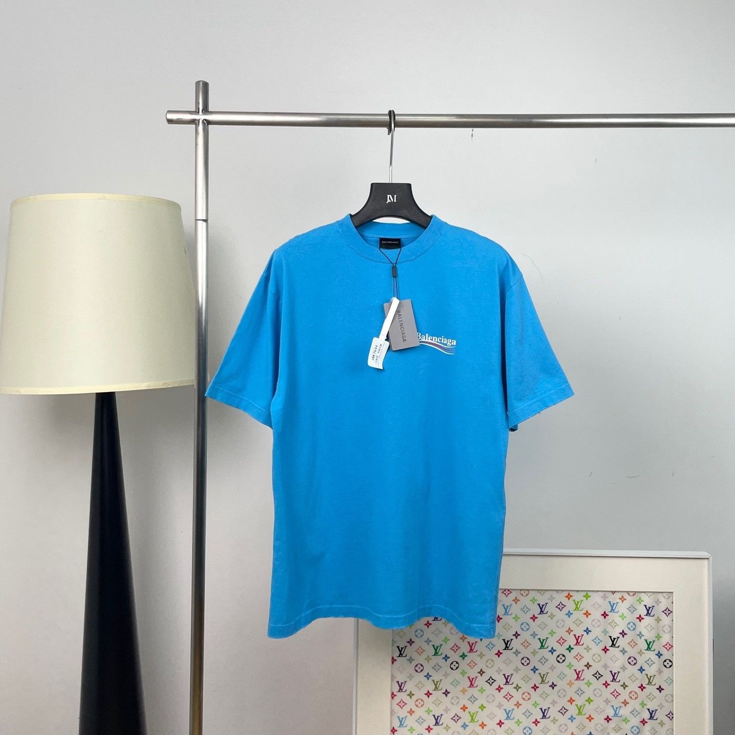 Balenciaga Balenciaga Retro Printed T-Shirt xxs Men Size US XXS / EU 40 - 1 Thumbnail